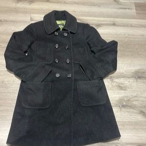 JCrew Wool Peacoat, full lined, button up size 2